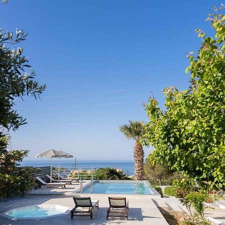 Queen'S Gem Luxury Villa - Heated Jacuzzi & Pool Hersonissos  Ngoại thất bức ảnh
