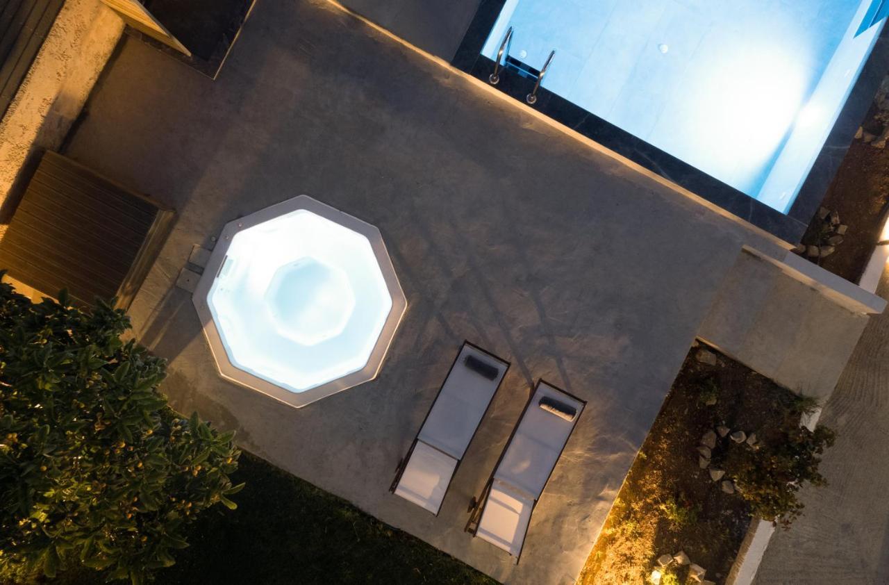 Queen'S Gem Luxury Villa - Heated Jacuzzi & Pool Hersonissos  Ngoại thất bức ảnh