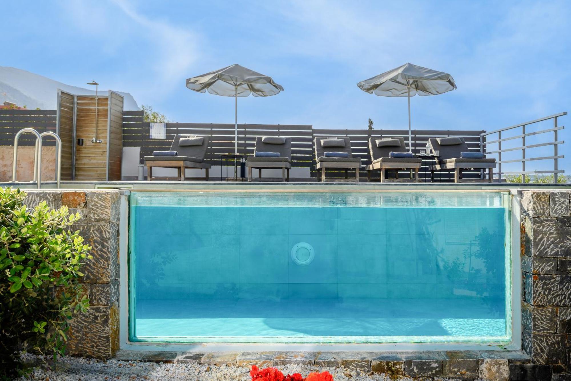 Queen'S Gem Luxury Villa - Heated Jacuzzi & Pool Hersonissos  Ngoại thất bức ảnh